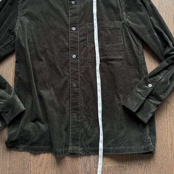 Club Monaco Men's Corduroy Casual Button Down Shirt - Medium - Picture 3 of 6